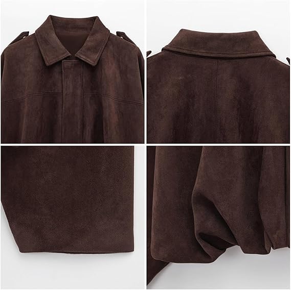 Women’s Faux Suede Winter Coat